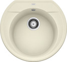 BLANCO RONDOVAL 45, SILGRANIT, jasmine, w/o drain remote control, w/o bowl layout, 450 mm min. cabinet size