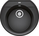 BLANCO RONDOVAL 45, SILGRANIT, anthracite, w/o drain remote control, w/o bowl layout, 450 mm min. cabinet size