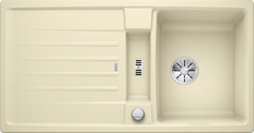 BLANCO LEXA 5 S, SILGRANIT, champagne, with drain remote control, reversible, 500 mm min. cabinet size