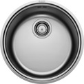 BLANCO RONDOSOL-IF, Stainless steel brushed finish, w/o drain remote control, w/o bowl layout, 450 mm min. cabinet size