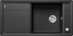BLANCO FARON XL 6 S, SILGRANIT, anthracite, with drain remote control, w/o accessories, reversible, 600 mm min. cabinet size