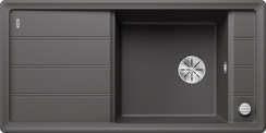 BLANCO FARON XL 6 S, SILGRANIT, gris rocher, vidage automatique, sans acc., réversible, 600 mm Taille sous meuble min.