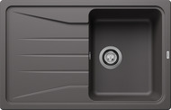 BLANCO SONA 45 S, SILGRANIT, rock grey, w/o drain remote control, reversible, 450 mm min. cabinet size