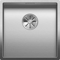 BLANCO CLARON 400-IF DX, Stainless steel Durinox, w/o drain remote control, w/o bowl layout, 450 mm min. cabinet size