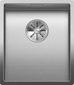 BLANCO CLARON 340-IF DX, Stainless steel Durinox, w/o drain remote control, w/o bowl layout, 400 mm min. cabinet size