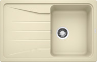 BLANCO SONA 45 S, SILGRANIT, champagne, w/o drain remote control, reversible, 450 mm min. cabinet size