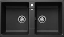 BLANCO ZIA 9, SILGRANIT, anthracite, w/o drain remote control, w/o bowl layout, 900 mm min. cabinet size