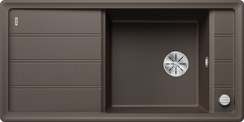 BLANCO FARON XL 6 S, SILGRANIT, café, vidage automatique, sans acc., réversible, 600 mm Taille sous meuble min.