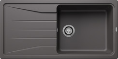 BLANCO SONA XL 6 S, SILGRANIT, rock grey, w/o drain remote control, reversible, 600 mm min. cabinet size