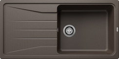 BLANCO SONA XL 6 S, SILGRANIT, coffee, w/o drain remote control, reversible, 600 mm min. cabinet size