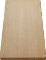 Schneidbrett aus massivem Buchenholz 540 x 260 mm, Buche, massiv