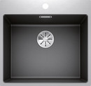BLANCO SUBLINE 500-IF/A SteelFrame, SILGRANIT, anthracite, w/o drain remote control, w/o bowl layout, 600 mm min. cabinet size