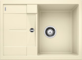 BLANCO METRA 45 S Compact, SILGRANIT, champagne, w/o drain remote control, reversible, 450 mm min. cabinet size