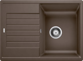 BLANCO ZIA 45 S Compact, SILGRANIT, cafe, ohne Ablauffernbedienung, reversibel, 450 mm Untermaß