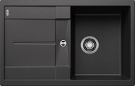 BLANCO METRA 45 S, SILGRANIT, anthracite, w/o drain remote control, reversible, 450 mm min. cabinet size