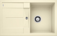 BLANCO METRA 45 S, SILGRANIT, champagne, w/o drain remote control, reversible, 450 mm min. cabinet size