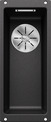 BLANCO SUBLINE 160-U, SILGRANIT, anthracite, w/o drain remote control, w/o bowl layout, 300 mm min. cabinet size