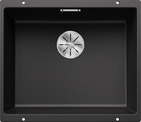 BLANCO SUBLINE 500-U, SILGRANIT, anthracite, w/o drain remote control, w/o bowl layout, 600 mm min. cabinet size