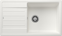 BLANCO LEGRA XL 6 S, SILGRANIT, white, w/o drain remote control, reversible, 600 mm min. cabinet size