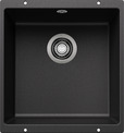 BLANCO ROTAN 400-U, SILGRANIT, anthracite, w/o drain remote control, w/o bowl layout, 500 mm min. cabinet size