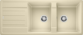 BLANCO LEGRA 8 S, SILGRANIT, champagne, w/o drain remote control, reversible, 800 mm min. cabinet size