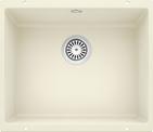BLANCO ROTAN 500-U, SILGRANIT, jasmine, w/o drain remote control, w/o bowl layout, 600 mm min. cabinet size