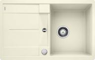 BLANCO METRA 45 S-F, SILGRANIT, jasmine, with drain remote control, reversible, 450 mm min. cabinet size