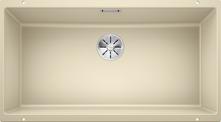 BLANCO SUBLINE 800-U, SILGRANIT, champagne, w/o drain remote control, w/o bowl layout, 900 mm min. cabinet size