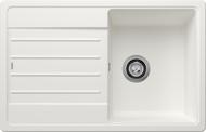 BLANCO LEGRA 45 S, SILGRANIT, white, w/o drain remote control, reversible, 450 mm min. cabinet size