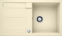 BLANCO METRA 5 S, SILGRANIT, champagne, with drain remote control, reversible, 500 mm min. cabinet size
