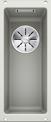 BLANCO SUBLINE 160-U, SILGRANIT, pearl grey, w/o drain remote control, w/o bowl layout, 300 mm min. cabinet size