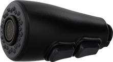 Spray head black matt ATURA complete LT