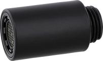 Shower head black matt RIVANA Bar LT