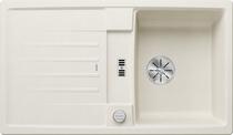 BLANCO LEXA 45 S, SILGRANIT, soft white, with drain remote control, reversible, 450 mm min. cabinet size