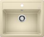 BLANCO LEGRA 6, SILGRANIT, champagne, w/o drain remote control, w/o bowl layout, 600 mm min. cabinet size