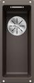 BLANCO SUBLINE 160-U, SILGRANIT, coffee, w/o drain remote control, w/o bowl layout, 300 mm min. cabinet size