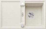 BLANCO ADIRA 45 S, SILGRANIT, soft white, with drain remote control, with accessories, reversible, 450 mm min. cabinet size
