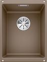 BLANCO SUBLINE 320-U, SILGRANIT, nutmeg, w/o drain remote control, w/o bowl layout, 400 mm min. cabinet size