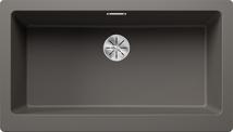 BLANCO VINTERA XL 9-U, SILGRANIT, vulkangrau, ohne Ablauffernbedienung, keine Beckenlage, 900 mm Untermaß