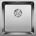 BLANCO ANDANO 400-IF, Stainless steel satin polish, w/o drain remote control, w/o bowl layout, 450 mm min. cabinet size