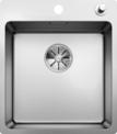 BLANCO ANDANO 400-IF/A, Stainless steel satin polish, with drain remote control, w/o bowl layout, 450 mm min. cabinet size