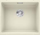 BLANCO SUBLINE 500-U, SILGRANIT, jasmine, w/o drain remote control, w/o bowl layout, 600 mm min. cabinet size