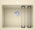 BLANCO ETAGON 6, SILGRANIT, champagne, w/o drain remote control, with accessories, w/o bowl layout, 600 mm min. cabinet size