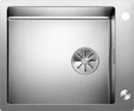 BLANCO CLARON XL 60-IF/A SteamerPlus, Stainless steel satin polish, with drain remote control, w/o bowl layout, 600 mm min. cabinet size
