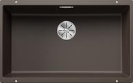 BLANCO SUBLINE 700-U, SILGRANIT, coffee, w/o drain remote control, w/o bowl layout, 800 mm min. cabinet size