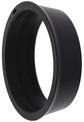 Cover ring LINUS /-S black matt
