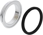 Base chrome + o-ring VICUS Single AV