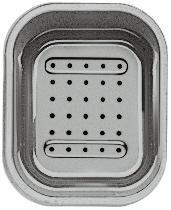 Colander CLASSIC,MULTI,STYLE plastic grey translucent, plastic, translucent grey