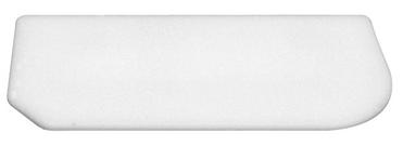 Chopping board, high quality plastic white PRIMO-BOX right, plastic