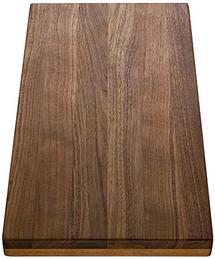 Brückenschneidbrett aus massivem Nussbaum 420 x 290 x 70 mm, Nussbaum, massiv